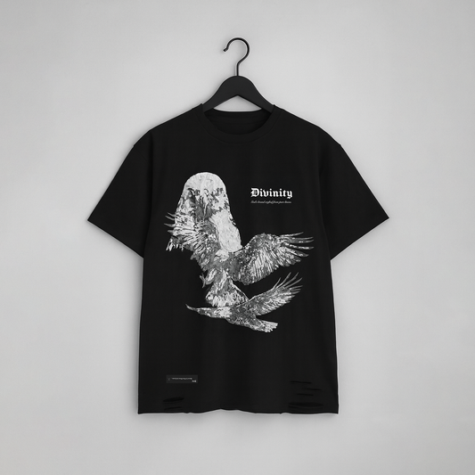 DIVINITY VÉNÉRÉ ™ Distressed Eagle Tee